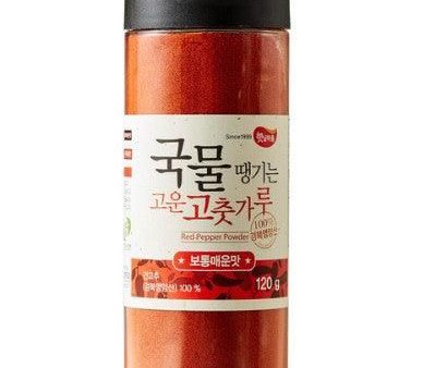 Haetnim Village Domestic Red Pepper Powder Medium Spicy 120g Supply