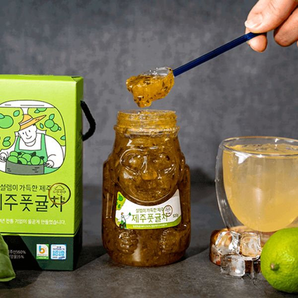 설렘이 가득한 제주 Jeju Green Tangerine Tea 320g Supply