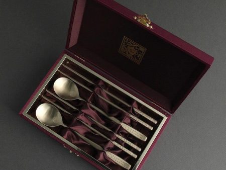 Inspoon Hunminjeongeum Gold Cutlery Set Online Hot Sale