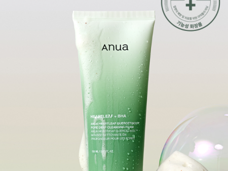 Anua Heartleaf Quercetinol Pore Deep Cleansing Foam 150ml Hot on Sale