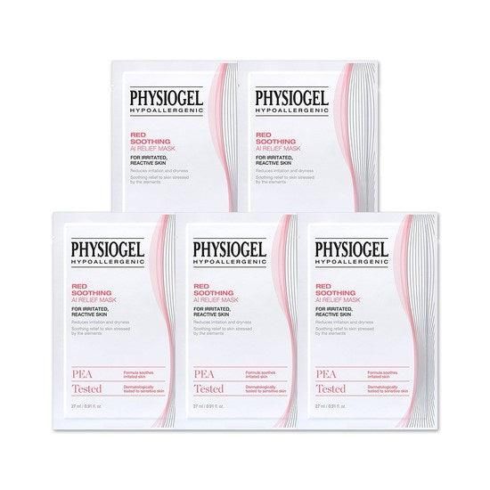 PHYSIOGEL RED SOOTHING AI RELIEF MASK 5PCS 10PCS on Sale