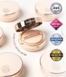 BEAUDIANI Crew Pact Duty Free Shop Pore Coverage Crew Solid Water Glow Radiant Foundation Cover Cushion Pact Foundation Cushion Pact Cushion Foundation Mesh Cushion 12g #Natural Daily No. 1 Sale