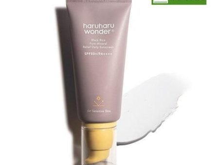 haruharu wonder Black Rice Pure Mineral Relief Daily Sunscreen 50mL Online now