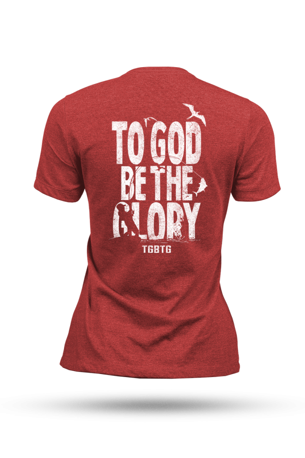 Women s To God Be The Glory Fishing Tee Online Hot Sale