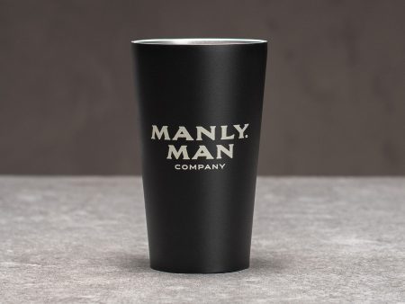 Manly Man Co. Black Steel Edition Pint Discount