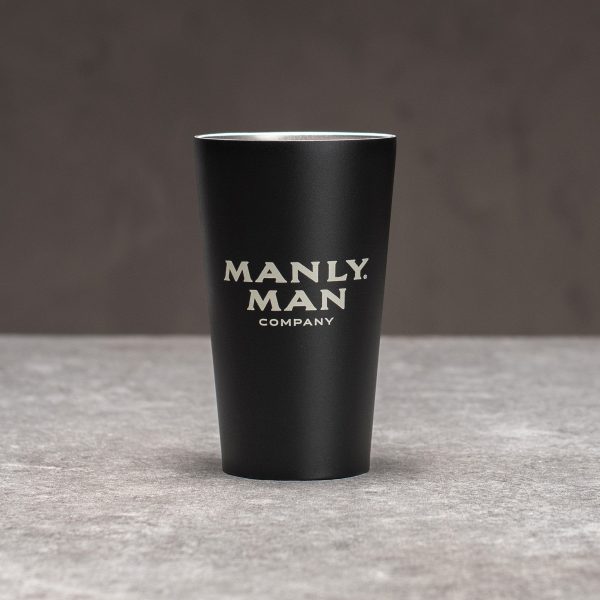 Manly Man Co. Black Steel Edition Pint Discount