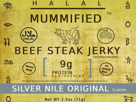 Beef Steak Jerky - Original Silver Nile 2.5 oz For Discount