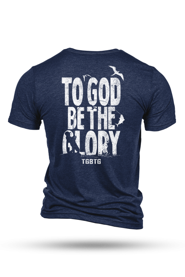 To God Be The Glory Fishing Short Sleeve Tee Supply