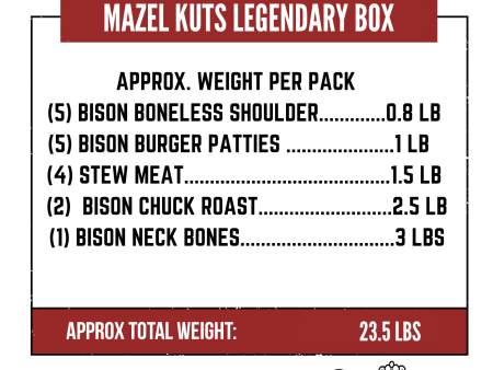 American Bison Mazel Kuts Legendary Box Cheap