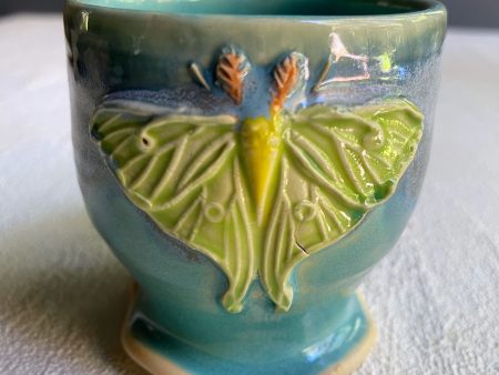 Mug with luna moth  Prot 2 on Sale