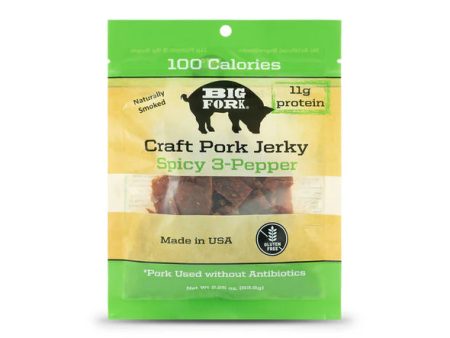 Craft Pork Jerky - Spicy 3-Pepper Online now