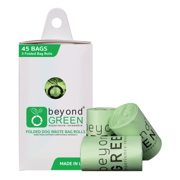 6-Pack of Compact Dog Poop Bags – Eco-Friendly, Leak-Proof (45 Bags per Pack) Supply