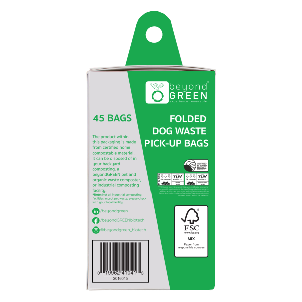 3-Pack of 45 Dog Poop Bags – Leak-Proof, Durable, Plant-Based Materials, Eco-Friendly Disposal Bags Online now