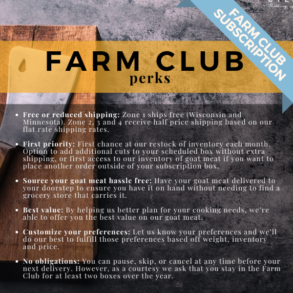 Farm Club: The Whole Goat Box Discount