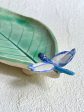 Dragonfly Leaf  plate 7 1 2” L CLe 1 Online Hot Sale