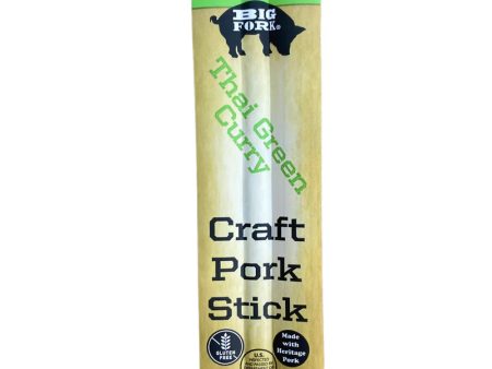 Craft Pork Snack Stick - Thai Green Curry For Sale