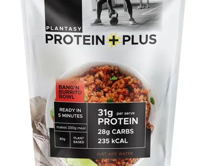 Plantasy Foods Protein Plus Bowl Bang n Burrito Bowl 80g Cheap