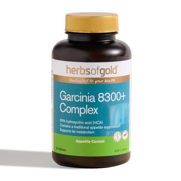 Herbs of Gold Garcinia 8300+ Complex 60 Tablets Fashion