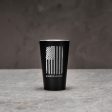 Personalized Black Steel Pint Glass Supply