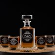 Personalized Whiskey Decanter Set Online Sale