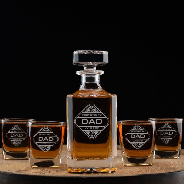 Personalized Whiskey Decanter Set Online Sale