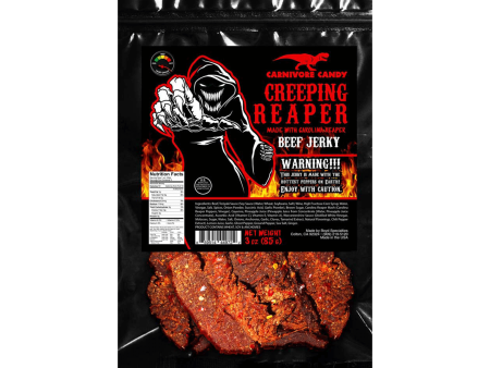 Creeping Reaper Beef Jerky Hot on Sale