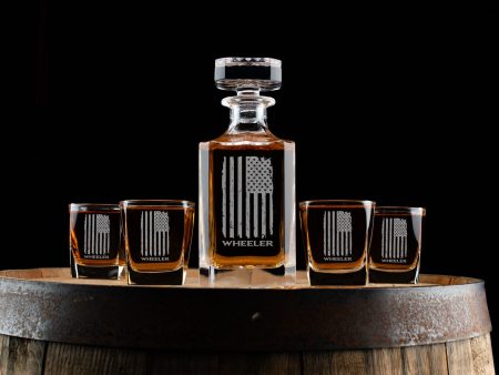 Personalized Whiskey Decanter Set Online Sale