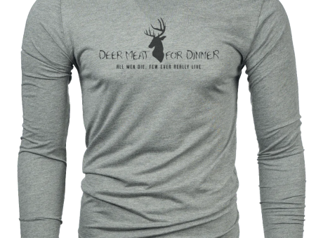 Deer Meat For Dinner Logo Light Weight Hoodie Cheap