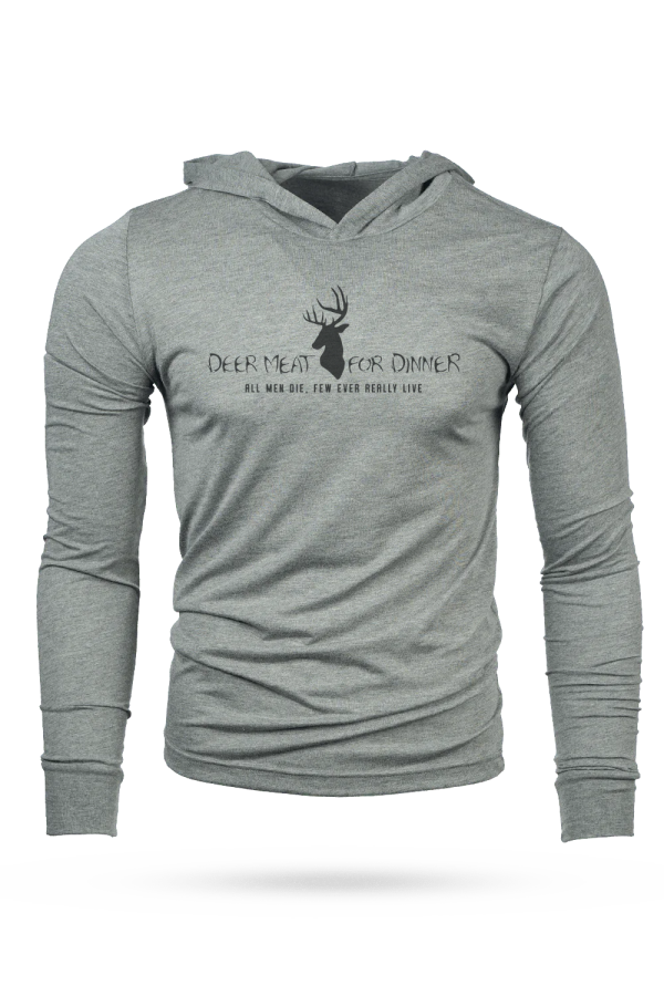 Deer Meat For Dinner Logo Light Weight Hoodie Cheap