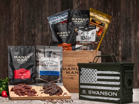 The Best Jerky Ammo Can Gift Basket For Sale