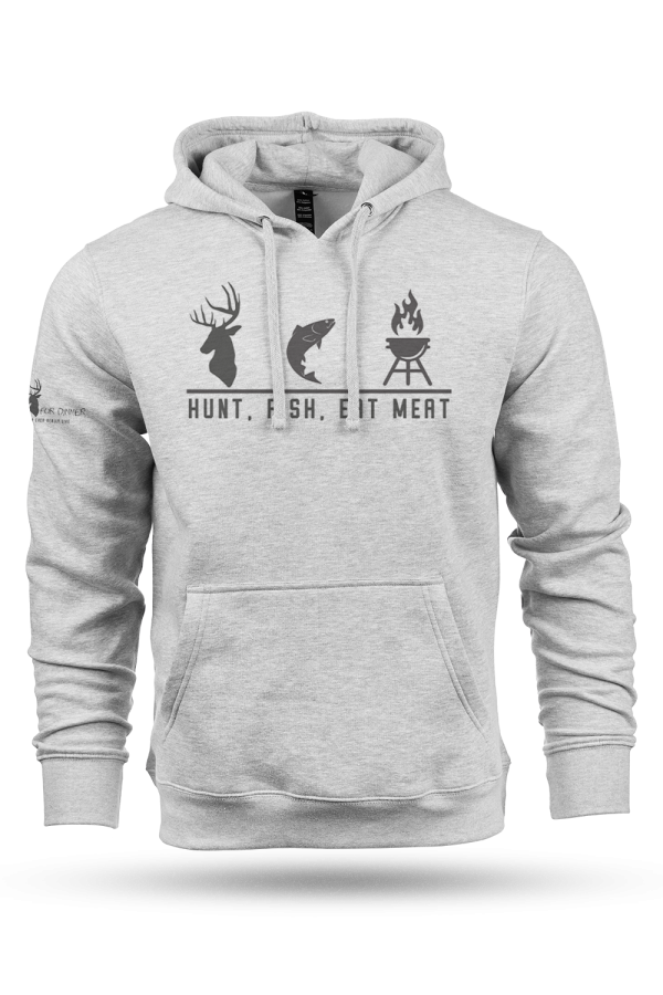 Hunt Fish Eat Meat Hoodie Online Sale