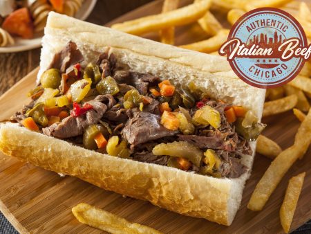 Authentic Chicago Italian Beef & Sausage Party Pack: The Complete Kit w Rolls & FREE Shipping Sale