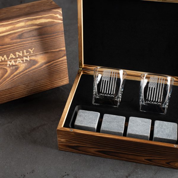 Whiskey Stones Gift Set For Sale