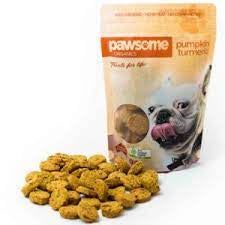 Pawsome Organics Pumpkin & Turmeric Dog Treats 200g For Discount