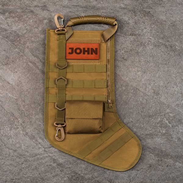 Personalized Tactical Christmas Stocking Hot on Sale