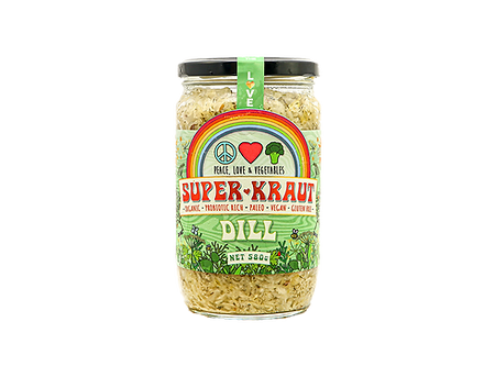 Peace, Love & Vegetables Dill Superkraut 650g Online Sale