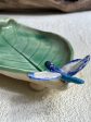 Dragonfly Leaf  plate 7 1 2” L CLe 1 Online Hot Sale