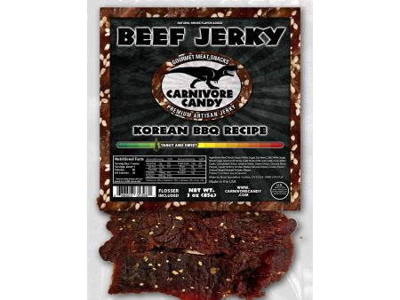 Korean BBQ Style Beef Jerky Discount