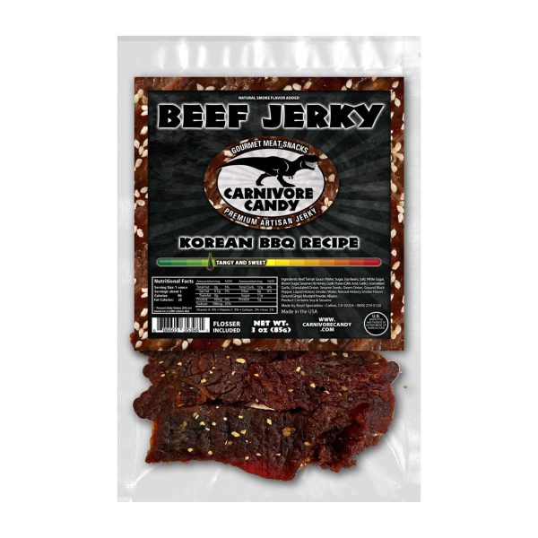 Korean BBQ Style Beef Jerky Discount