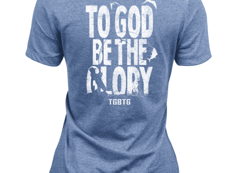 Women s To God Be The Glory Fishing Tee Online Hot Sale