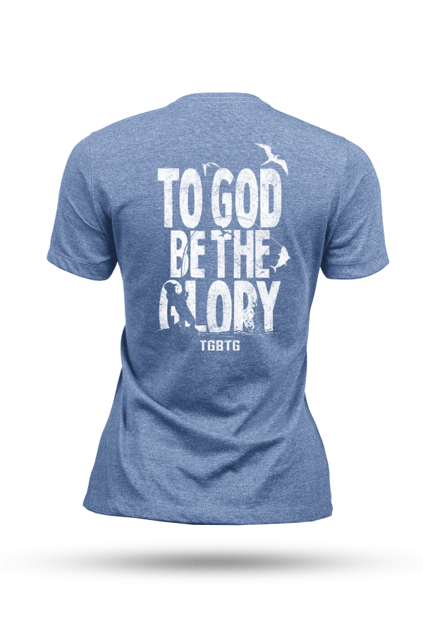 Women s To God Be The Glory Fishing Tee Online Hot Sale