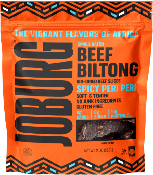 Spicy Peri Peri Beef Biltong Steak Slices Online