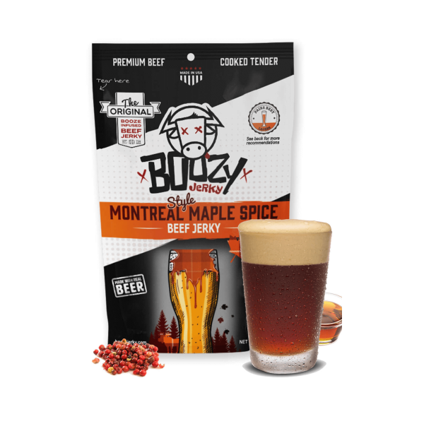 Montreal Maple Spice Lager Beef Jerky on Sale