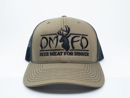 DMFD Logo Richardson 112 Hat Loden Green & Black Cheap