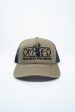 DMFD Logo Richardson 112 Hat Loden Green & Black Cheap