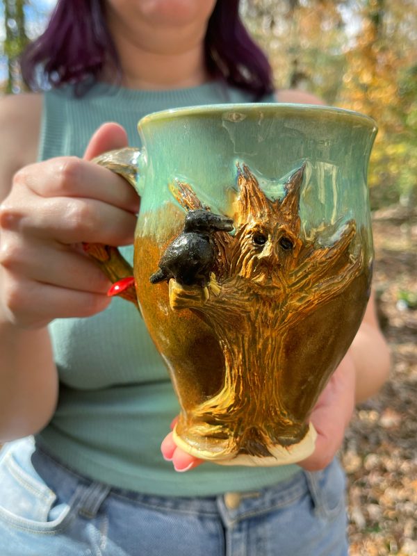 Mug with Raven in Tree feature TSM 1 For Discount