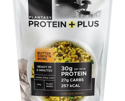 Plantasy Foods Protein Plus Bowl Butter Chick n Bowl 80g Hot on Sale