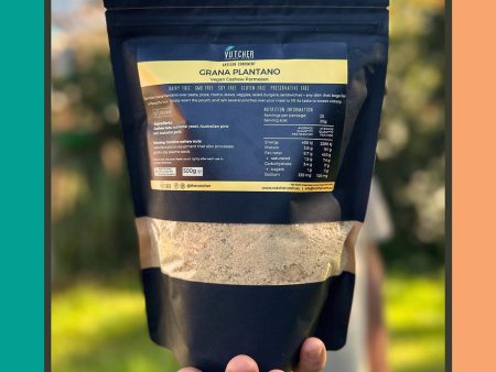 VUTCHER’S Grana Plantano (grated Cashew Parmesan) 500g Fashion