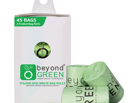 45 Count - Dog Poop Bags – Leak-Proof, Durable, Plant-Based Materials Online now