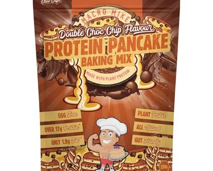 Macro Mike Protein Pancake Baking Mix Double Choc Chip 250g Online Sale